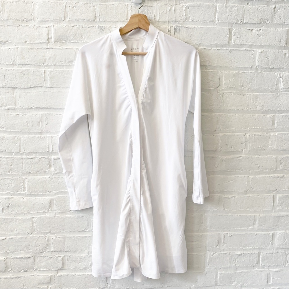 ADAY‎ || Something Borrowed Jetset Dress Stretch White XS - Picture 2 of 9